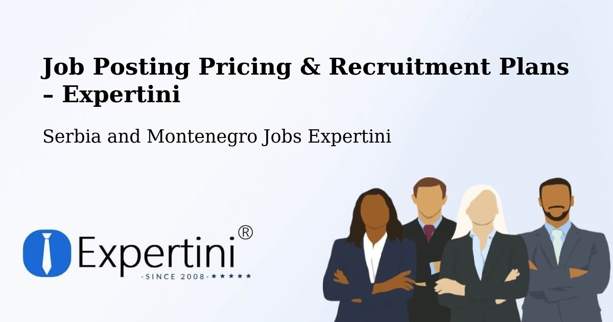 Job Posting Pricing & Recruitment Plans – Waterloo - Waterloo, Serbia and Montenegro Jobs Expertini